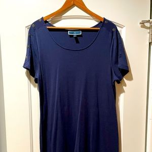 Jersey knit dress